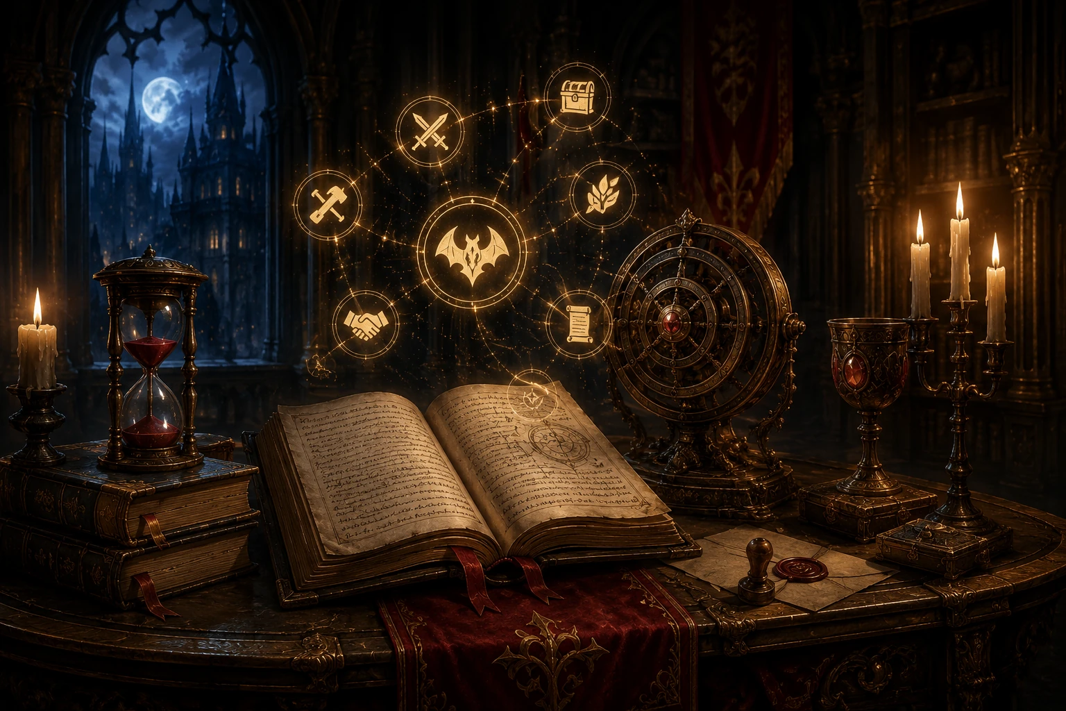 Game Assistant for Game of Vampires: Twilight Sun