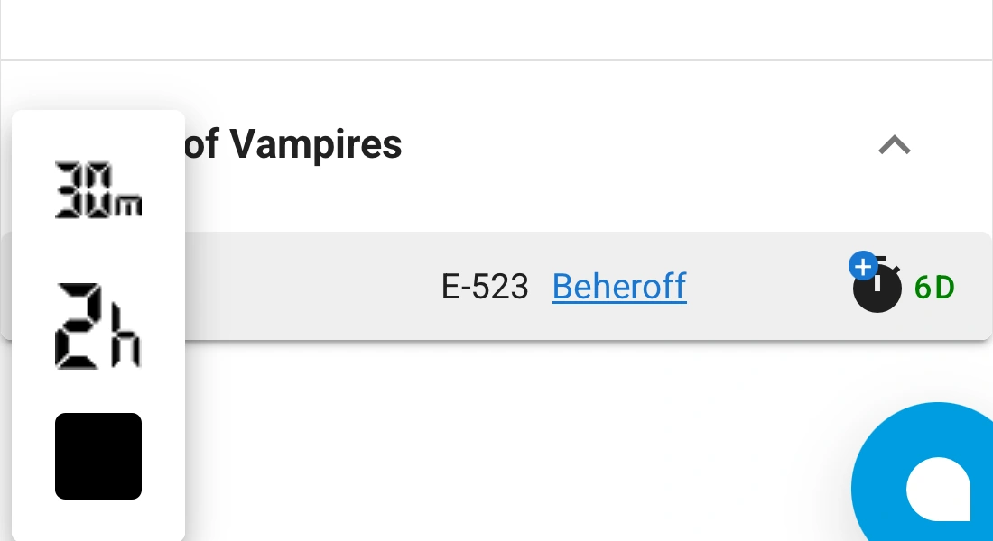 Pausing the Game of Vampires bot