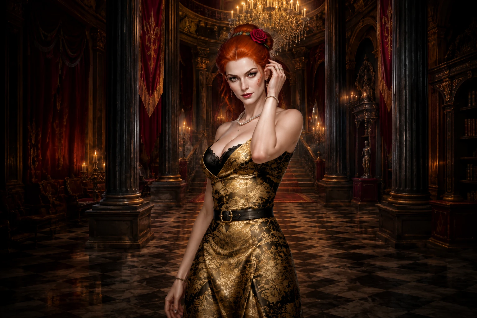 Lovers in Game of Vampires: Twilight Sun